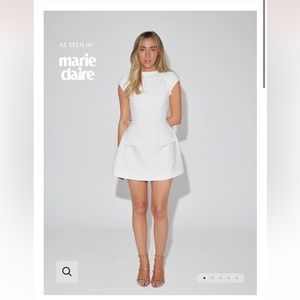 Oddmuse The Ultimate Muse Cap Sleeve Mini Dress